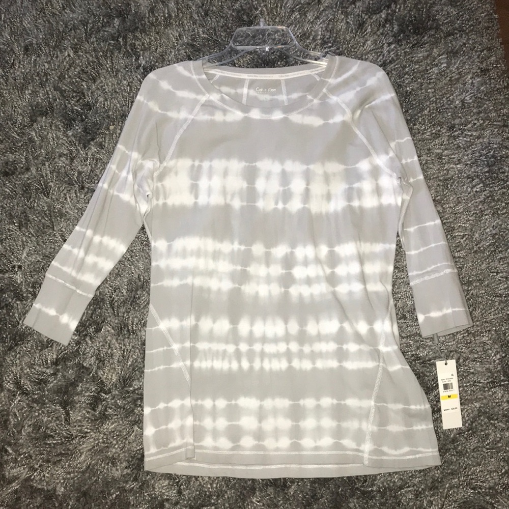 Calvin Klein performance 3/4 sleeve shirt